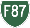 Melbourne freeway F87.svg