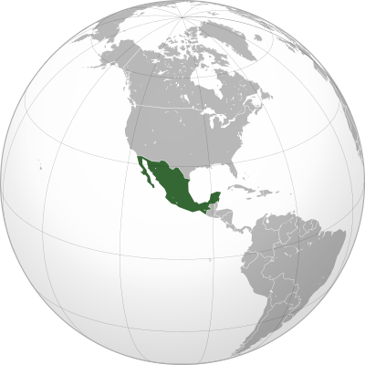 Мексика картада