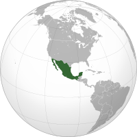 Mexico (orthographic projection).svg