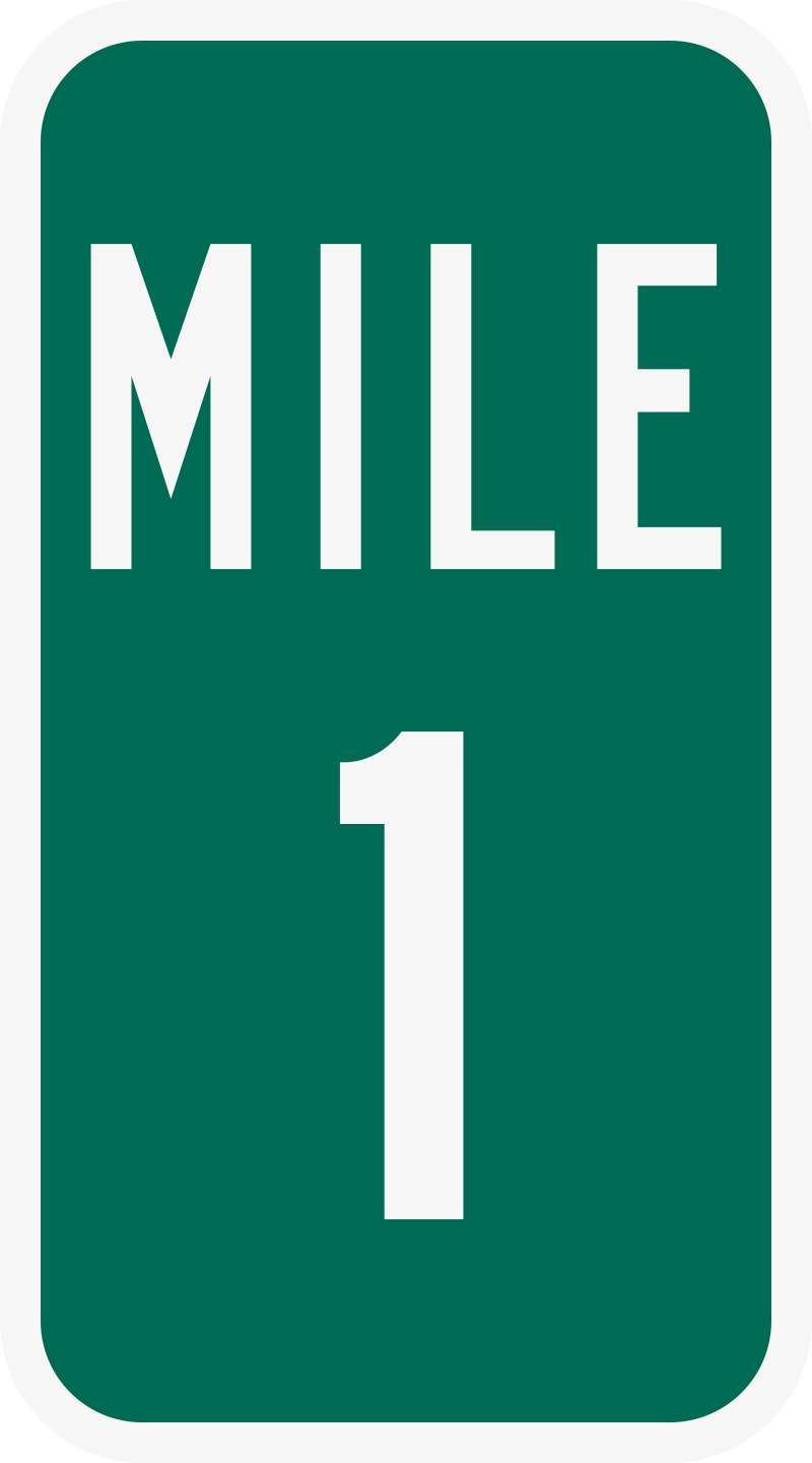 Mile миля. 1 Миля картинка. Знак мили. Символ миля. Дорожный знак Miles.