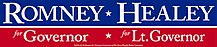 Romney's gubernatorial campaign logo from 2002