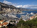 Monaco harbour - Hafen von Monaco (17985155924).jpg