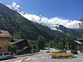 Mont Blanc from Chamonix, France - panoramio.jpg