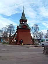 Fil:Mora kyrka Bell tower 02.jpg