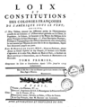 Moreau de Saint-Méry - Loix et constitutions des colonies franc̜oises de l'Amérique sous le vent, tome 1, 1550-1703, page de titre.png