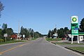 Looking north in w:Mountain, Wisconsin on Wisconsin Highway 32/64.Template:Commonist