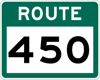 <span class="mw-page-title-main">Newfoundland and Labrador Route 450</span> Highway in Newfoundland and Labrador