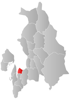 Locatie van Oppegård