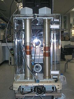 <span class="mw-page-title-main">Nephelometer</span> Instrument for measuring the concentration of suspended particulates