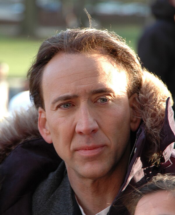 Nicolas Cage stars as Seth.