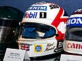 Thumbnail for File:Nigel Mansell helmet 2017 Williams Conference Centre.jpg