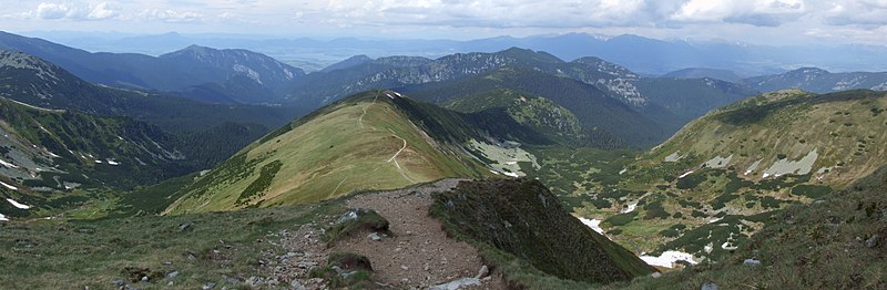 File:Nizke tatry - panorama from Krúpova hoľa.JPG