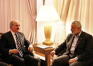 <span class="mw-page-title-main">Turkish support for Hamas</span>