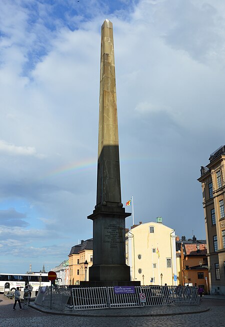 Obelisk in Stockholm