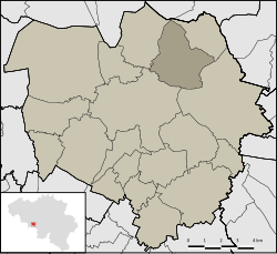 Location of Obourg in Mons