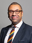 Official portrait of Rt Hon James Cleverly MP crop 2.jpg