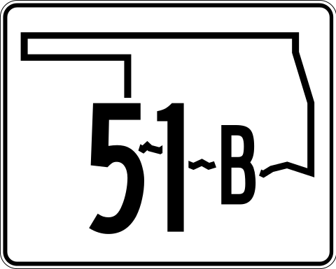 File:Oklahoma State Highway 51B.svg