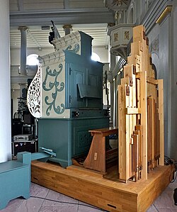 Orgel vermutlich Arnold Gottlieb Friesenberg Nicolaikirche (Herzberg am Harz) 2.jpg