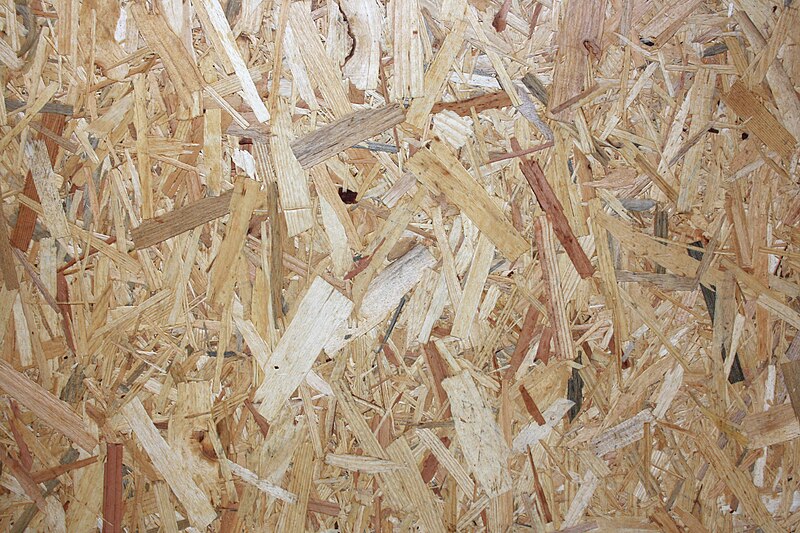 File:Oriented strand board at Courtabœuf 2011.jpg