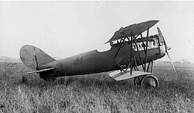 Vue de l'avion.