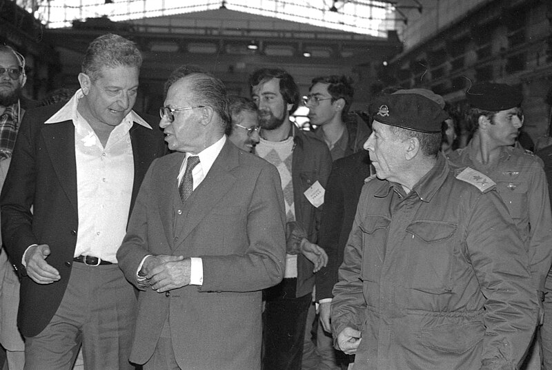 File:PM Menachem Begin visiting the Taas Industry Complex where the Merkava Tanks are produced (FL45813646).jpg