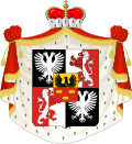 Coat of arms of Princes Sułkowski, 1752