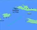 Паклинска острва (положај)