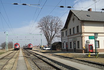 Pamhagen train station