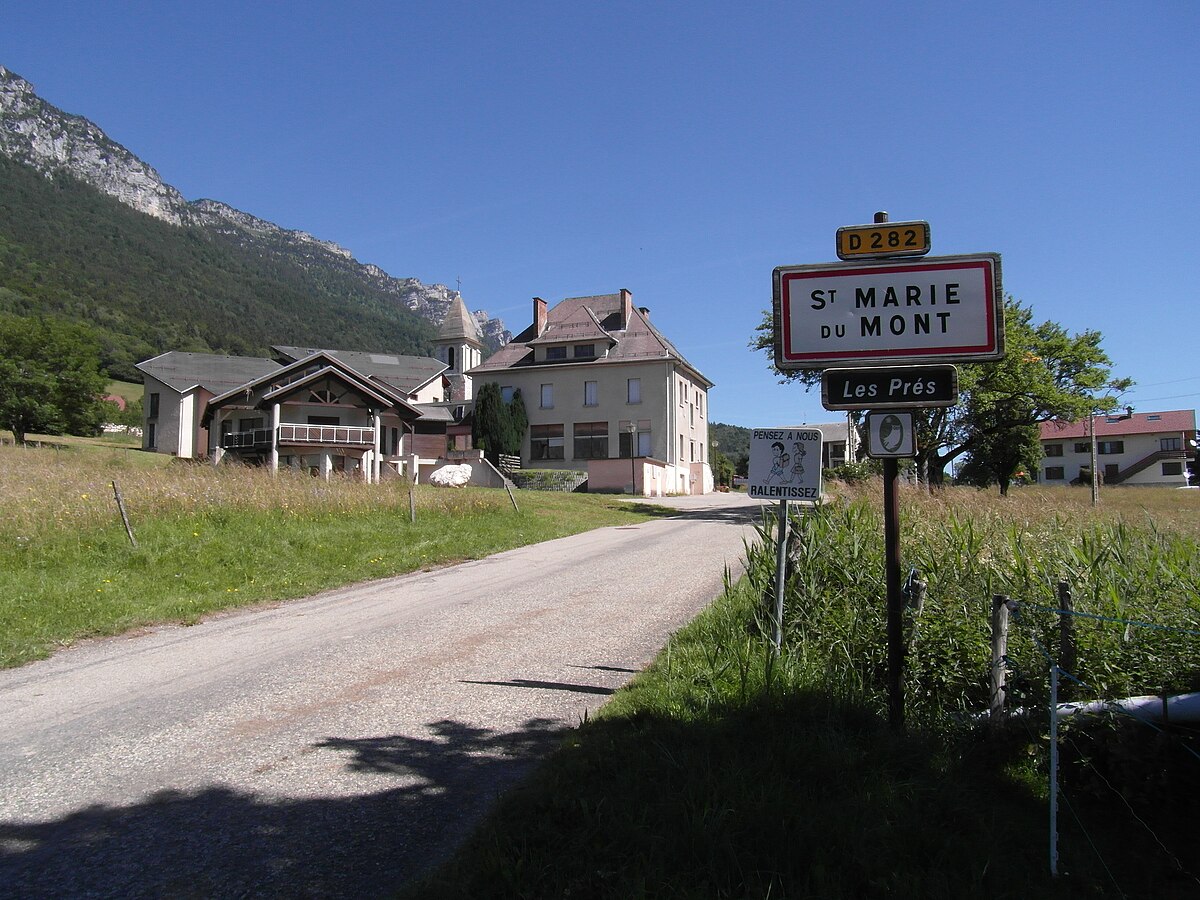 File Panneau D Entree De Sainte Marie Du Mont Jpg Wikimedia Commons