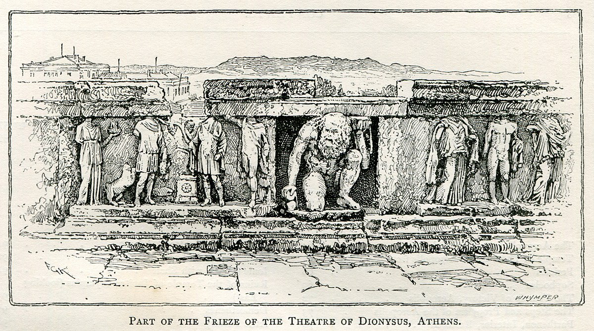 theatre of dionysus sketch