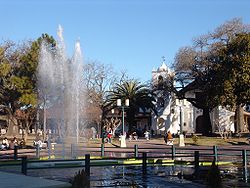 Plaza de las Tres Culturas, donde se encuentran varios museos.