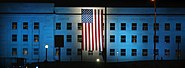 Pentagon lit up for 9/11 sixth anniversary