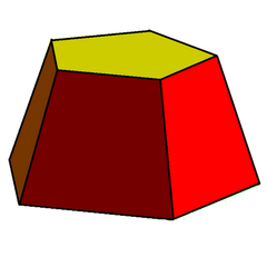 Pentagonal frustum