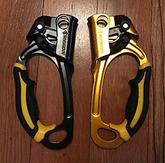 Image 14Left and right hand ascenders (from Rock-climbing equipment)