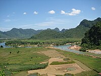 Part of the karst mounts in Phong Nha-Kẻ Bàng National Park