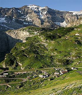 Clariden Mountain in Switzerland