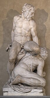 Samson et un Philistin, Florence, Palazzo Vecchio.