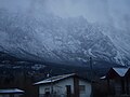 El cerro en invierno