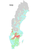 Svenska Ortnamnsefterled: Allmänt om ortnamnsforskningen, Termerna efterled och ändelser, Definition