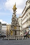 Plague Column (''Pestsäule''), Am Graben