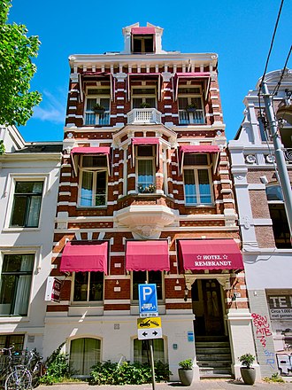 Hotel Rembrandt on the Plantage Middenlaan Plantage Middenlaan 17.jpg