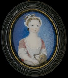 Lady Catherine Beresford, Christmas's daughter-in-law Portrait miniature of Catherine Beresford.jpg