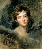 Portrait de Lady Caroline Lamb, la maîtresse fantasque, par Thomas Lawrence.