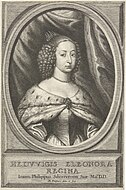 肖像版画、ヘートヴィヒ・エレオノーラ（スウェーデン王妃)