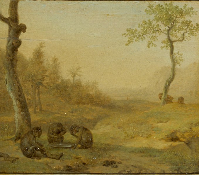 File:Potter, Paulus - Punishment of a Hunter (Catching Monkeys).jpg