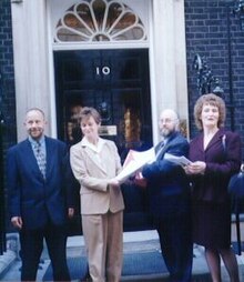 Press for Change at Ten Downing Street in 1997 Press for Change at Ten Downing Street.jpg