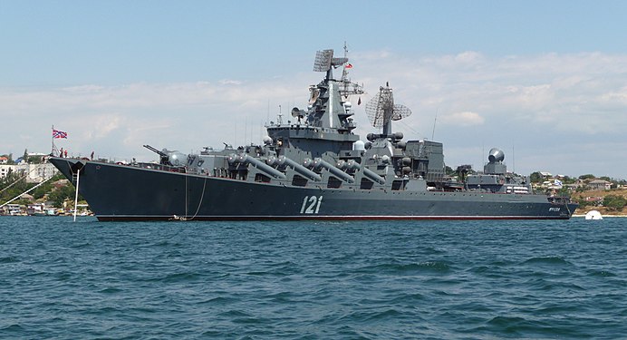 Guided missile cruiser Moskva