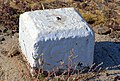 Senyal geodèsic francès de l'Institut Geogràfic Nacional, Puig de Cervera, Cervera de la Marenda (Pirineus Orientals, Llenguadoc-Rosselló, França), Portbou (Alt Empordà, Girona, Catalunya, Espanya)}}