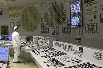 A panel operator at work in the control room of the Leningrad Nuclear Power Plant, 2008 RIAN archive 305015 Leningrad nuclear power plant.jpg