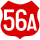 RO Roadsign 56A.svg